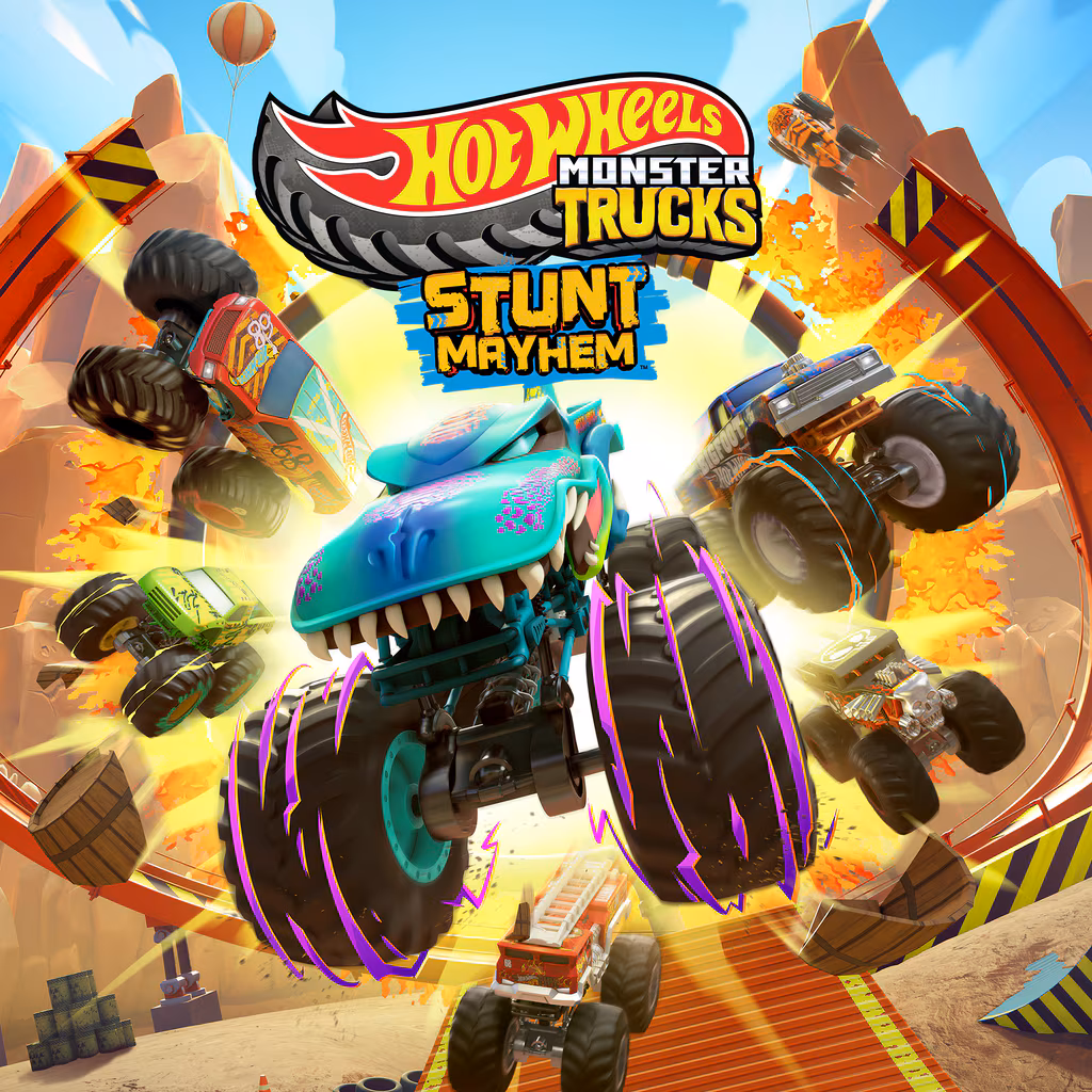 Hot Wheels Monster Trucks Stunt Mayhem