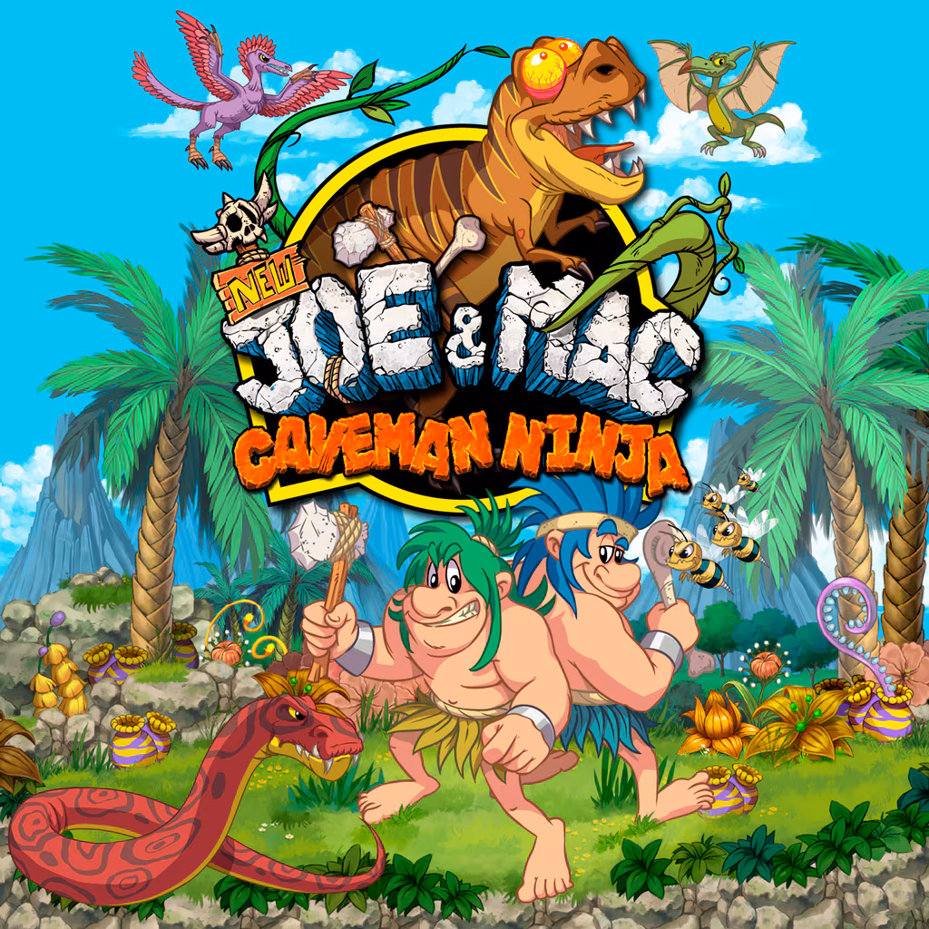 New Joe and Mac Caveman Ninja